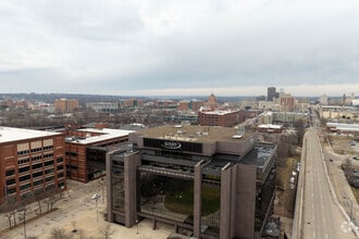 1 Gojo Plz, Akron, OH - VUE AÉRIENNE  vue de carte