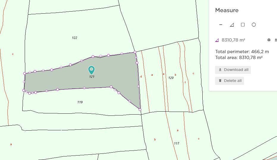 Terrain dans Jumilla, Murcia à vendre - Plan de site – Image 2 sur 2
