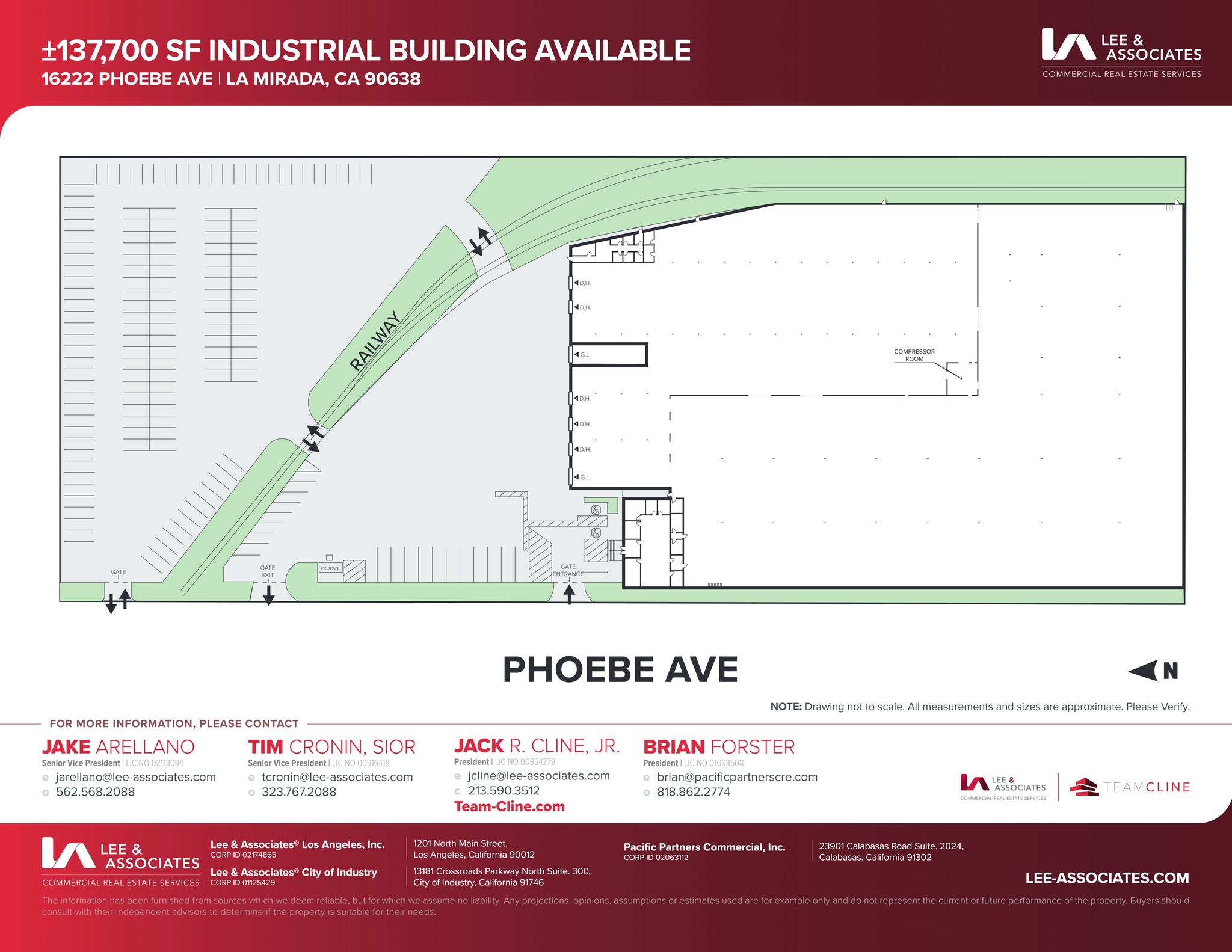 16222 Phoebe Ave, La Mirada, CA à louer Plan de site– Image 1 sur 1