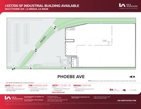 16222 Phoebe Ave, La Mirada, CA à louer Plan de site– Image 1 sur 1