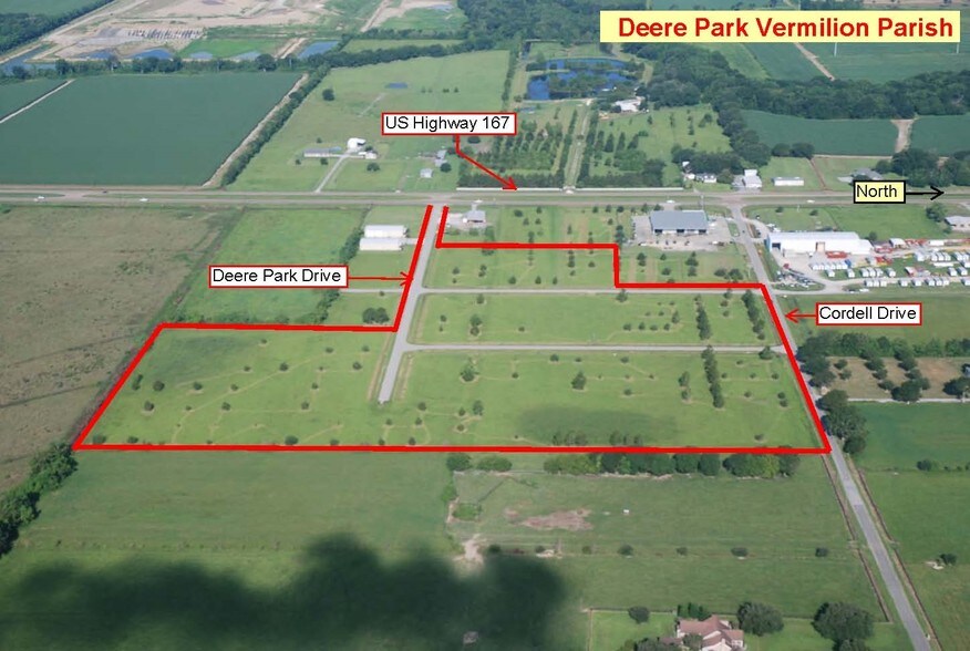 Hwy 167, Abbeville, LA à vendre - Aérien – Image 2 sur 4