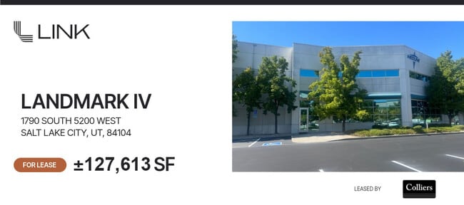 Plus de détails pour 1790 S 5200 W, Salt Lake City, UT - Industriel/Logistique à louer