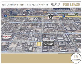5277 Cameron St, Las Vegas, NV - VUE AÉRIENNE  vue de carte