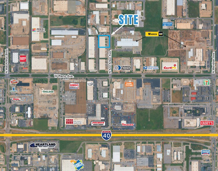 5201 W Reno Ave, Oklahoma City, OK à louer - Photo de l’immeuble – Image 2 sur 2