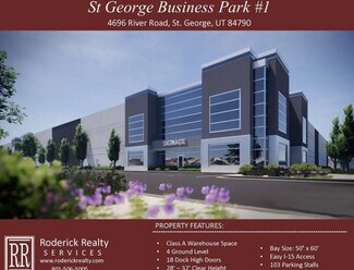 Plus de détails pour 4696 River Rd, St George, UT - Industriel/Logistique à louer