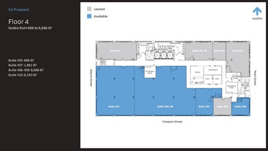 55 Prospect St, Brooklyn, NY à louer Plan d’étage– Image 1 sur 3