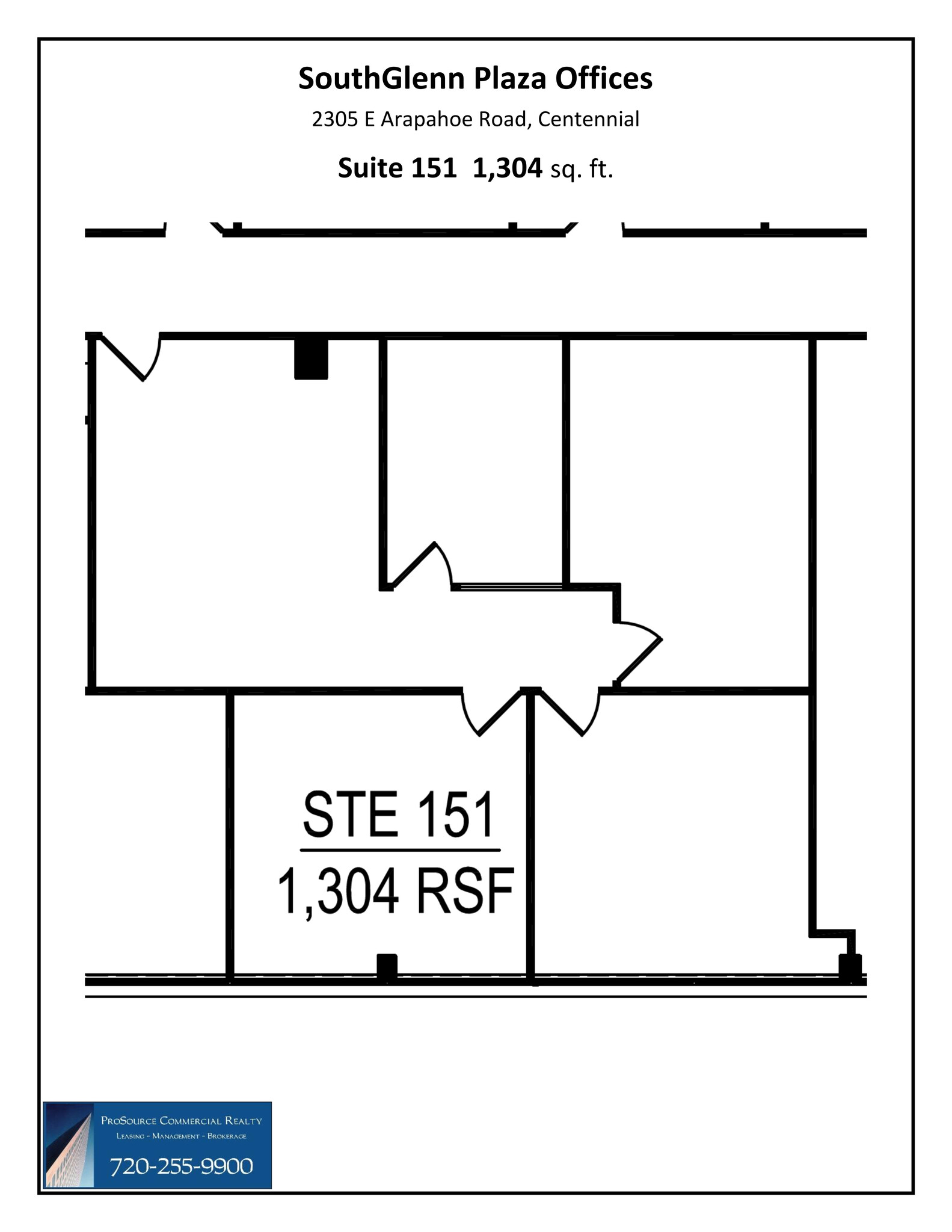 2305 E Arapahoe Rd, Centennial, CO à louer Plan de site– Image 1 sur 1