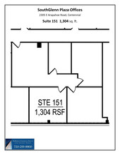 2305 E Arapahoe Rd, Centennial, CO à louer Plan de site– Image 1 sur 1