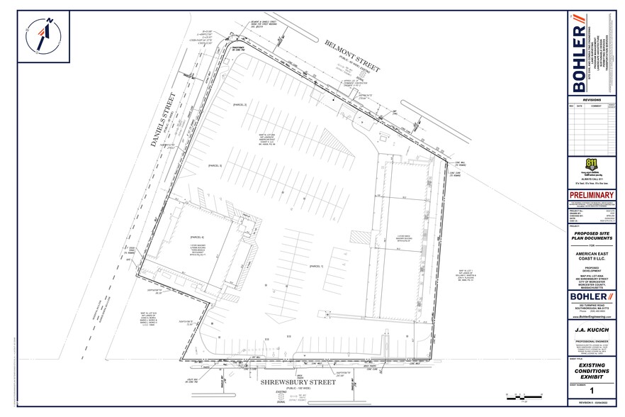 490 Shrewsbury St, Worcester, MA à louer - Plan de site – Image 3 sur 14