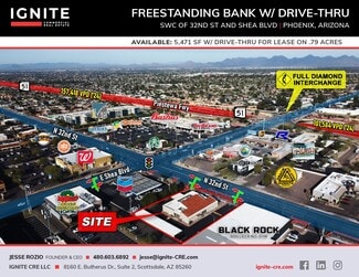 Plus de détails pour SWC 32nd St & Shea Blvd, Phoenix, AZ - Local commercial à vendre