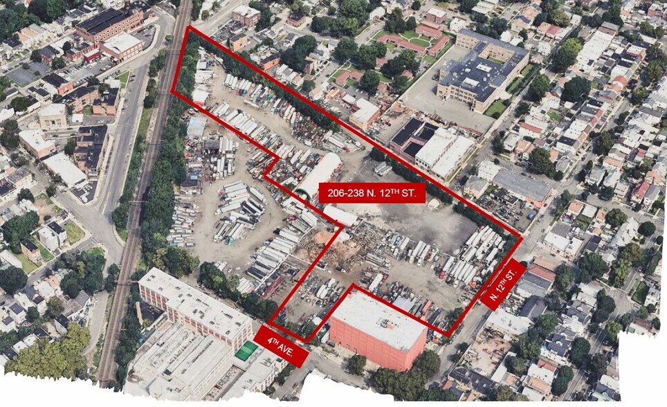 206-238 N 12th St, Newark, NJ à louer - Photo de l’immeuble – Image 1 sur 10