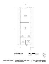 657-727 Brea Canyon Rd, Walnut, CA à louer Plan de site– Image 1 sur 1