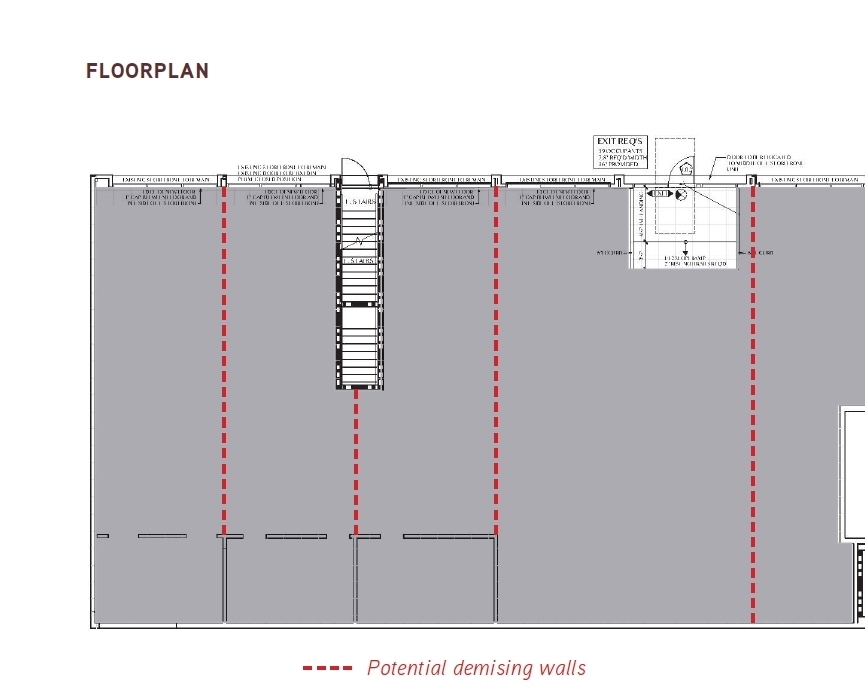 825-845 Broadway, San Diego, CA à louer Plan d’étage– Image 1 sur 1