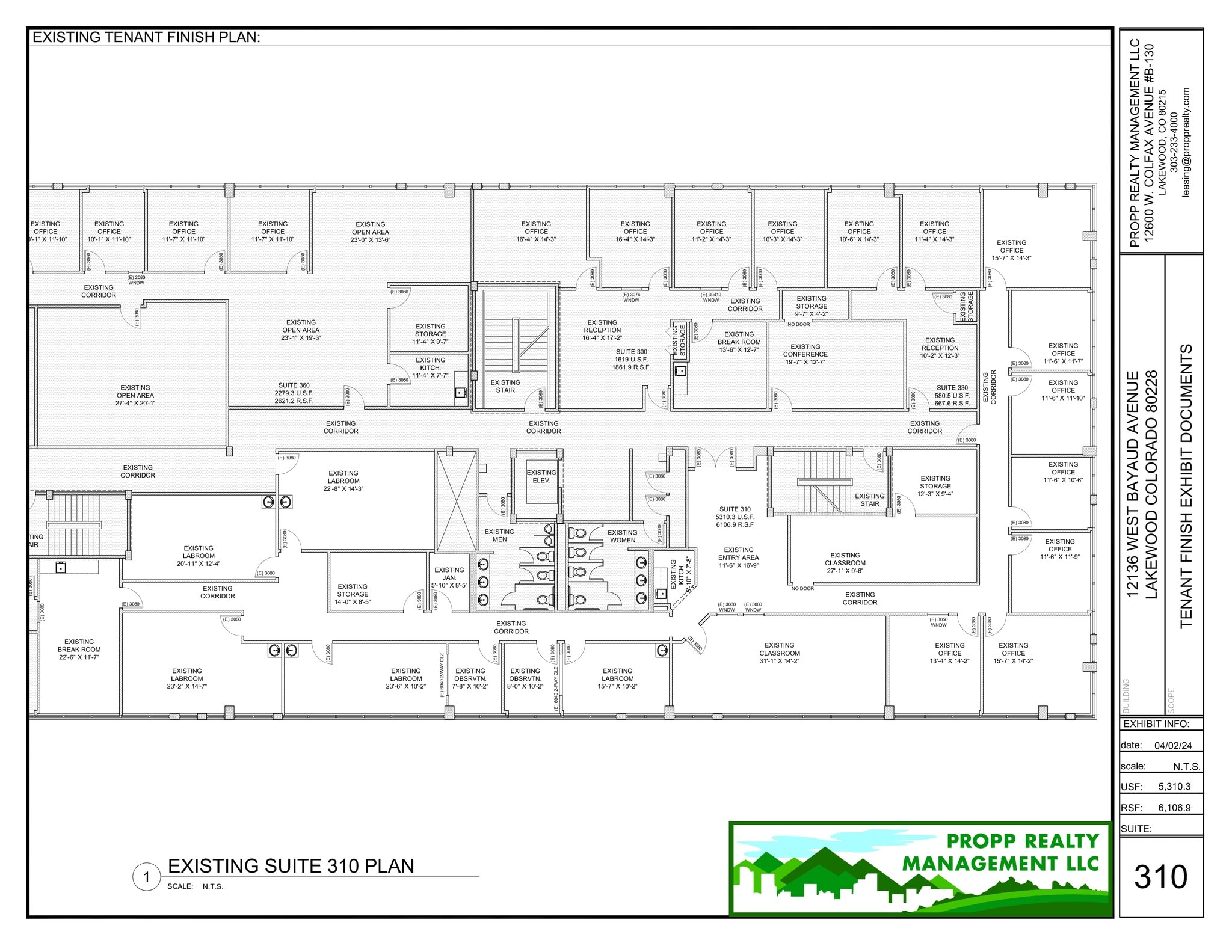12136 W Bayaud Ave, Lakewood, CO à louer Plan de site– Image 1 sur 1