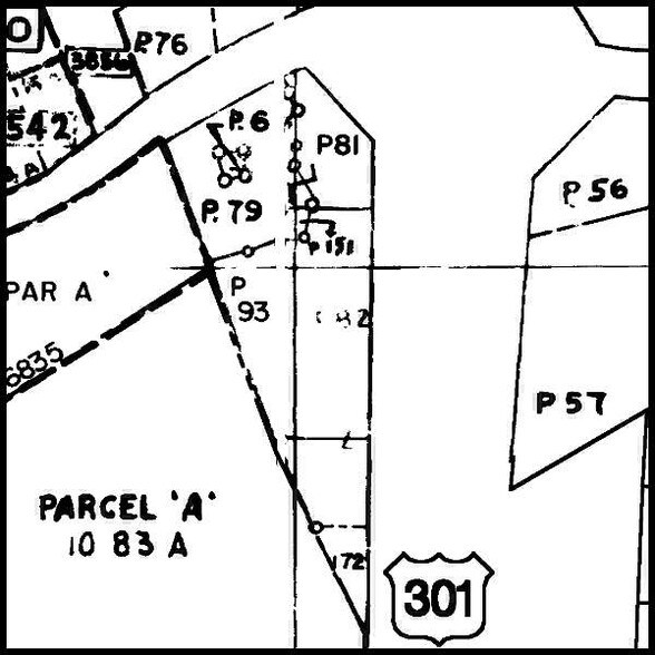 1800-1814 Crain Hwy, Bowie, MD à louer - Plan cadastral – Image 2 sur 3