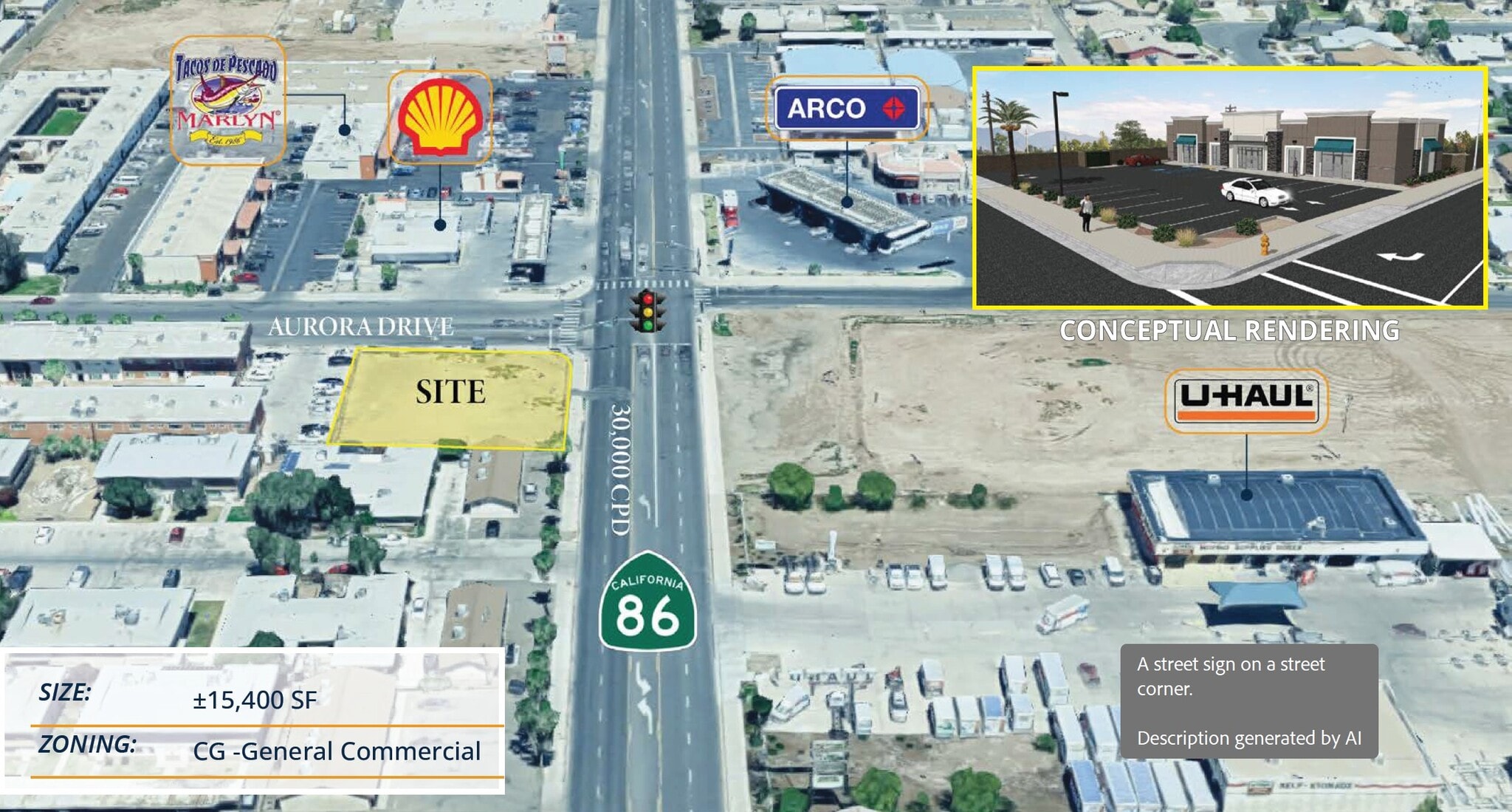 1702 4th St, El Centro, CA à vendre Aérien– Image 1 sur 8