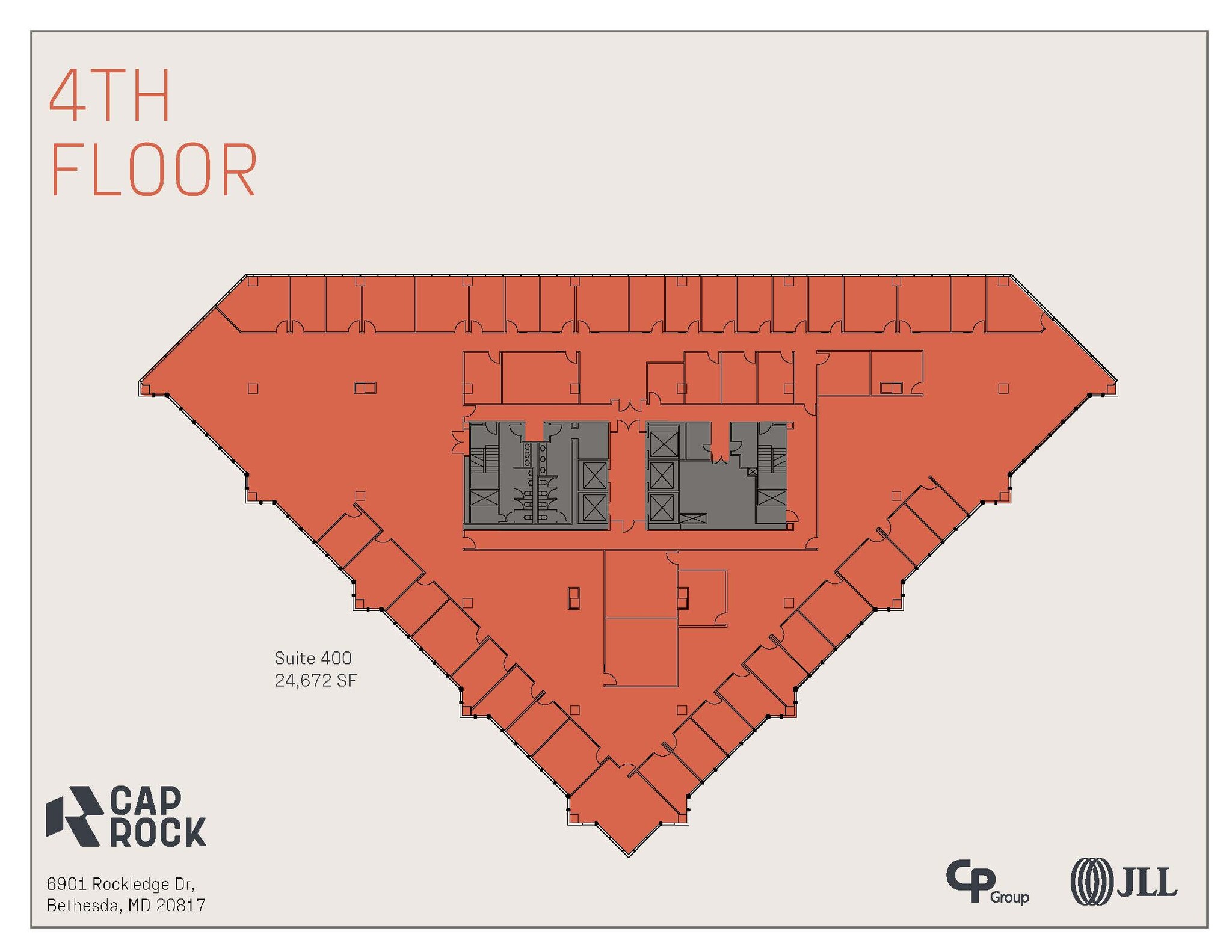 6903 Rockledge Dr, Bethesda, MD à louer Plan d’étage– Image 1 sur 1