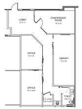 730 N 52nd St, Phoenix, AZ à louer Plan d’étage– Image 1 sur 1