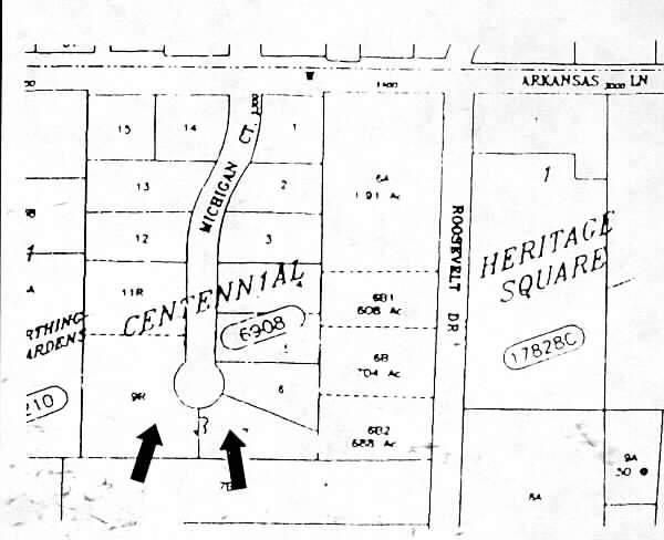 2320 Michigan Ct, Arlington, TX à louer - Plan cadastral – Image 2 sur 3