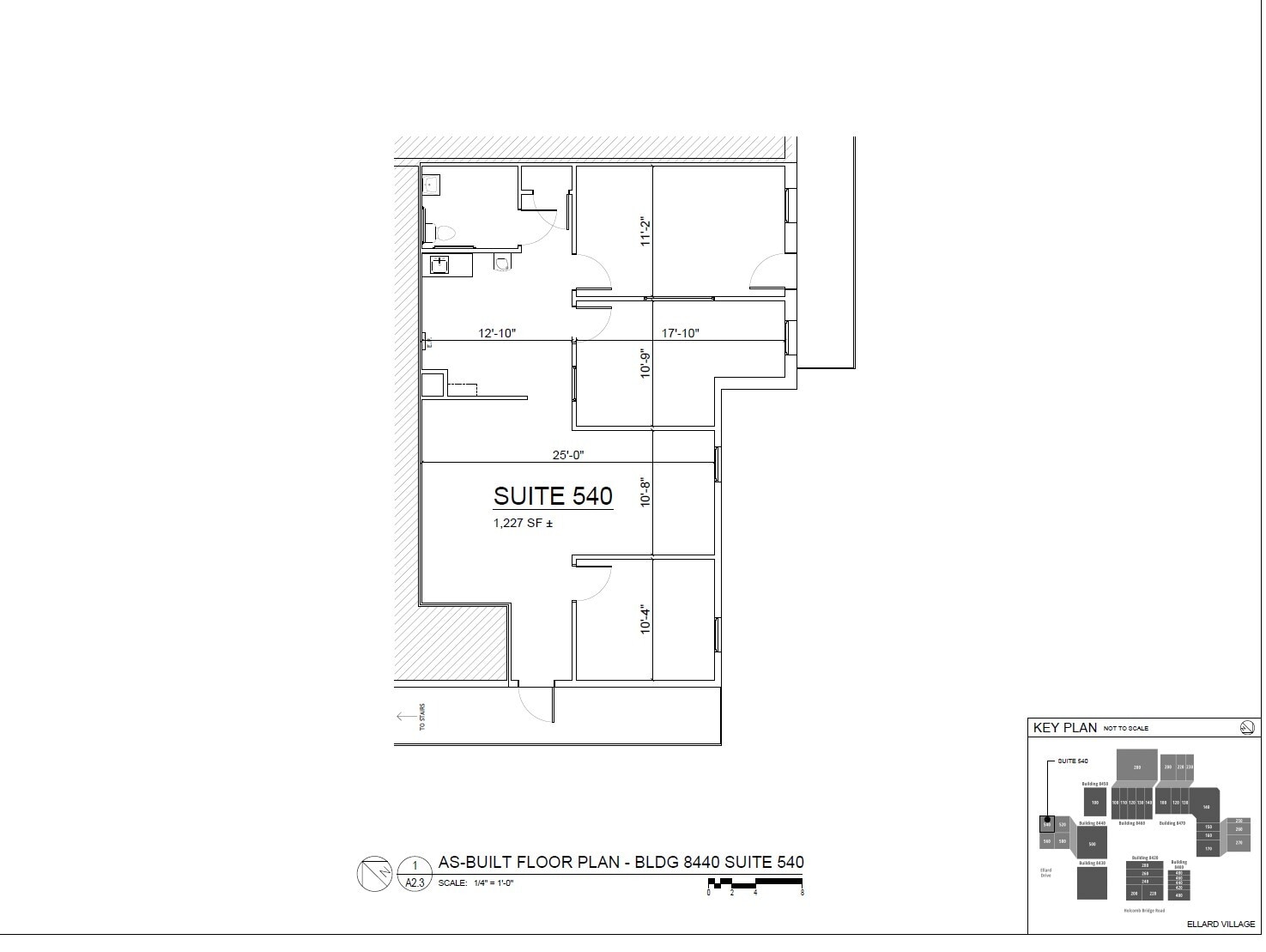 8649 Ellard Dr, Alpharetta, GA à louer Plan d’étage– Image 1 sur 6