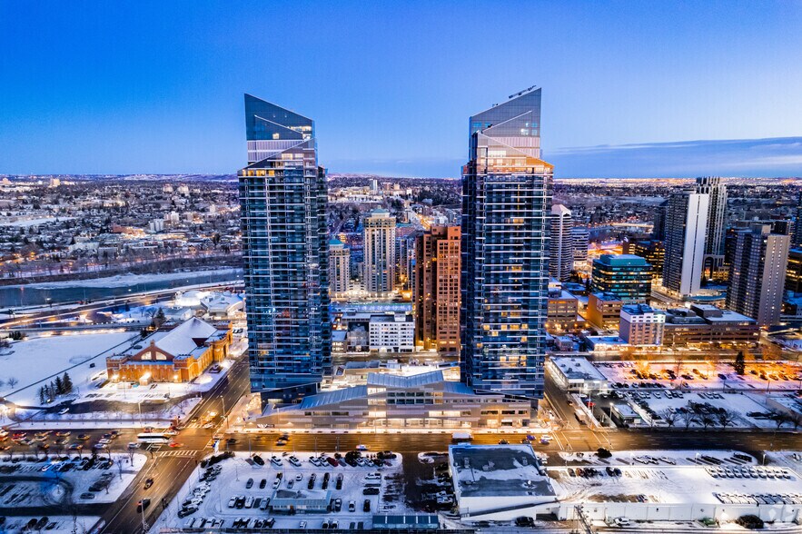850 11 St SW, Calgary, AB à louer - Aérien – Image 3 sur 11
