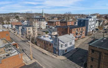 25-29 Spring St, Waltham, MA - Vue aérienne  vue de carte