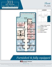 311 Bay Ave, Glen Ridge, NJ à louer Plan d’étage– Image 2 sur 2