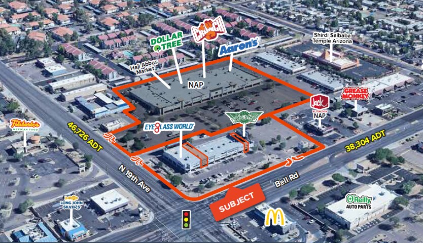 1838 W Bell Rd, Phoenix, AZ à louer Photo de l’immeuble– Image 1 sur 14
