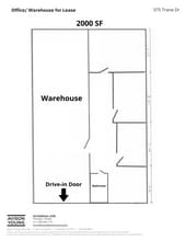 375 Trane Dr, Knoxville, TN à louer Plan d’étage– Image 1 sur 1