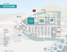 701-765 E Blithedale Ave, Mill Valley, CA à louer Plan d’étage– Image 1 sur 1