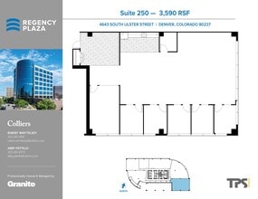 4643 S Ulster St, Denver, CO à louer Plan d’étage– Image 2 sur 2