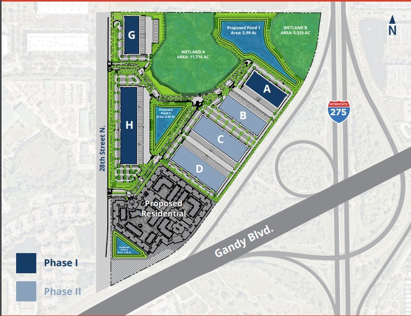 Gandy Blvd & I-275, Pinellas Park, FL à louer Plan de site– Image 1 sur 1