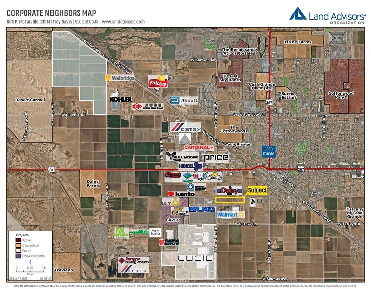 SE Thornton Rd & Ash Ave, Casa Grande, AZ à vendre - Photo de l’immeuble – Image 1 sur 1