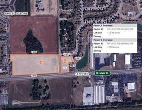 US-40 & Windswept Rd, Greenfield, IN - VUE AÉRIENNE  vue de carte - Image1