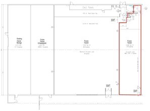401 Bernard St, Watertown, WI à louer Plan de site– Image 1 sur 2
