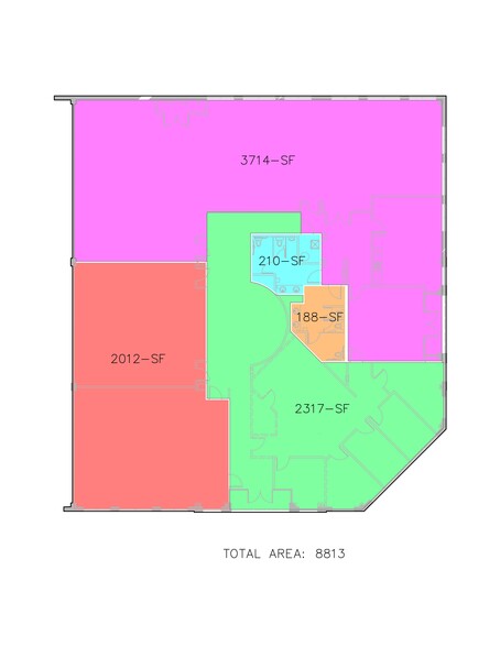 1805 Shackleford Ct, Norcross, GA à louer - Plan de site – Image 1 sur 12