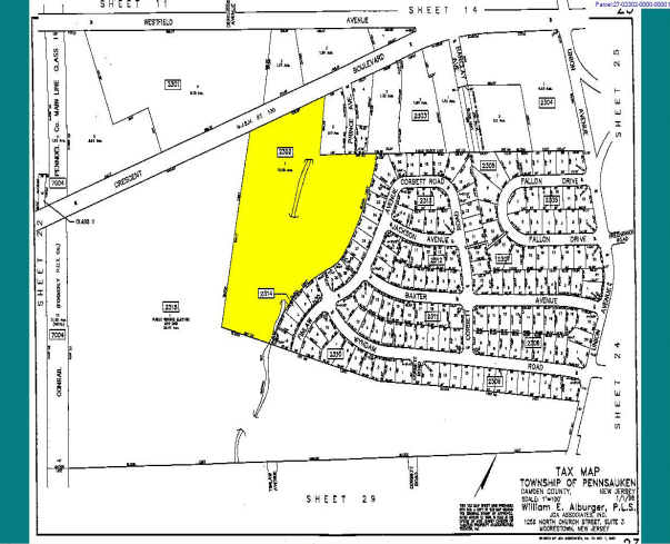 7300 N Crescent Blvd, Pennsauken, NJ à louer - Plan cadastral – Image 3 sur 5