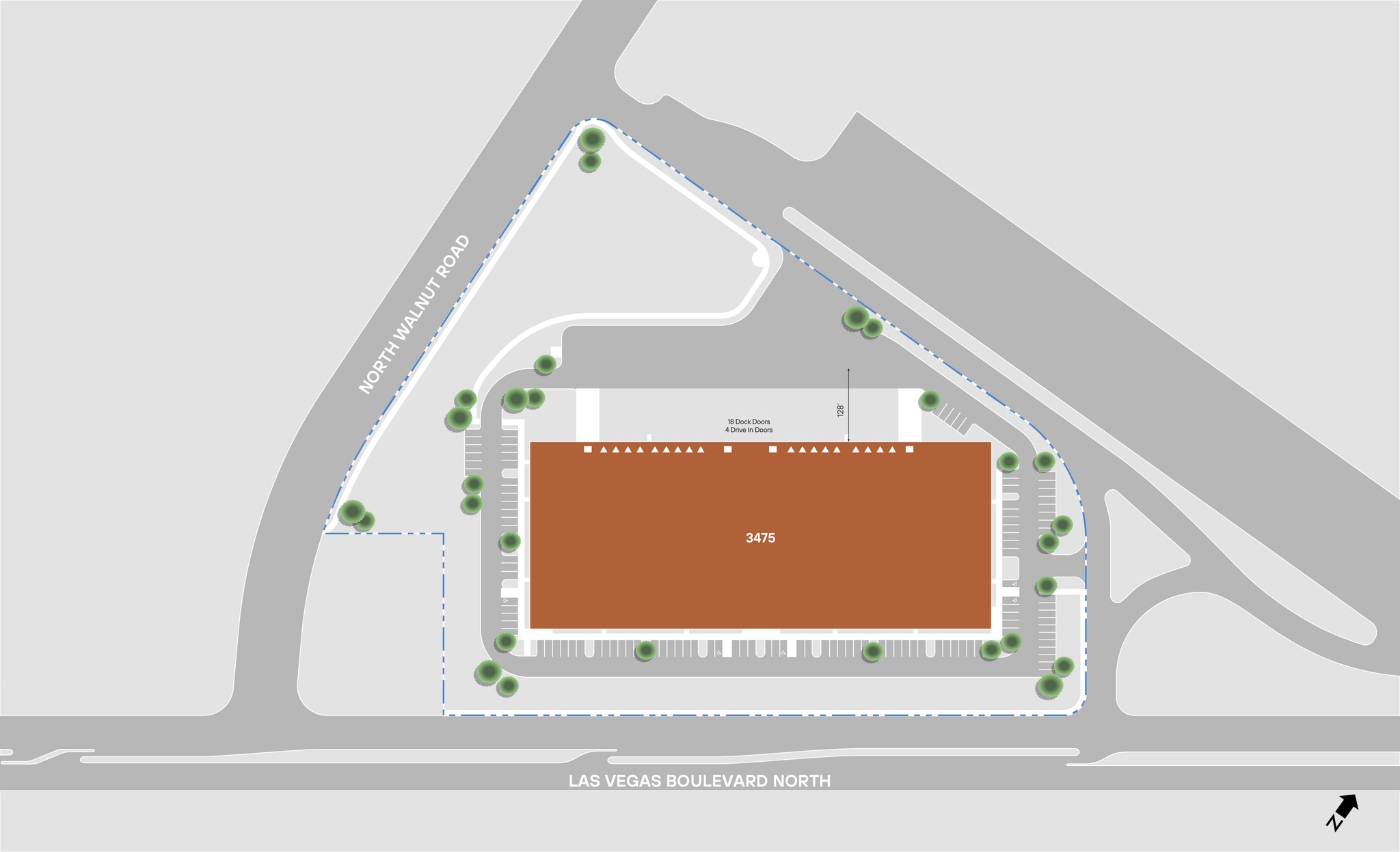 3475 N Las Vegas Blvd, Las Vegas, NV à louer Plan d’étage type– Image 1 sur 1