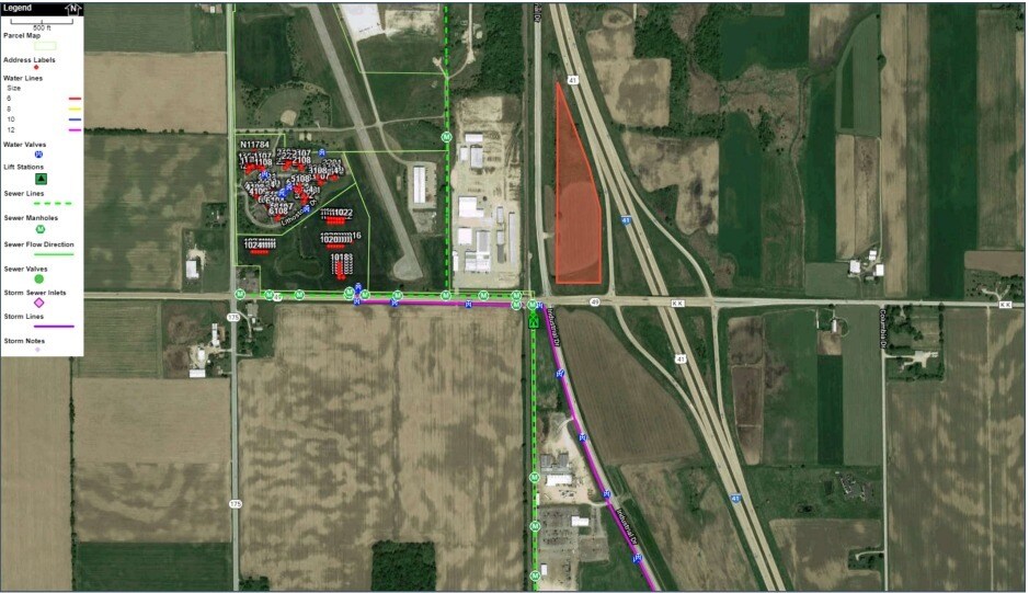 Industrial Drive & State Highway 49, Lomira, WI à vendre - Aérien – Image 2 sur 2