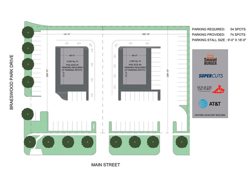 7807 Main St, Houston, TX à louer - Plan de site – Image 3 sur 8