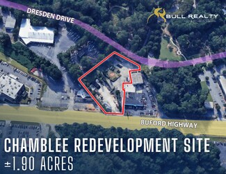 Plus de détails pour 4391 Buford Hwy, Chamblee, GA - Terrain à louer