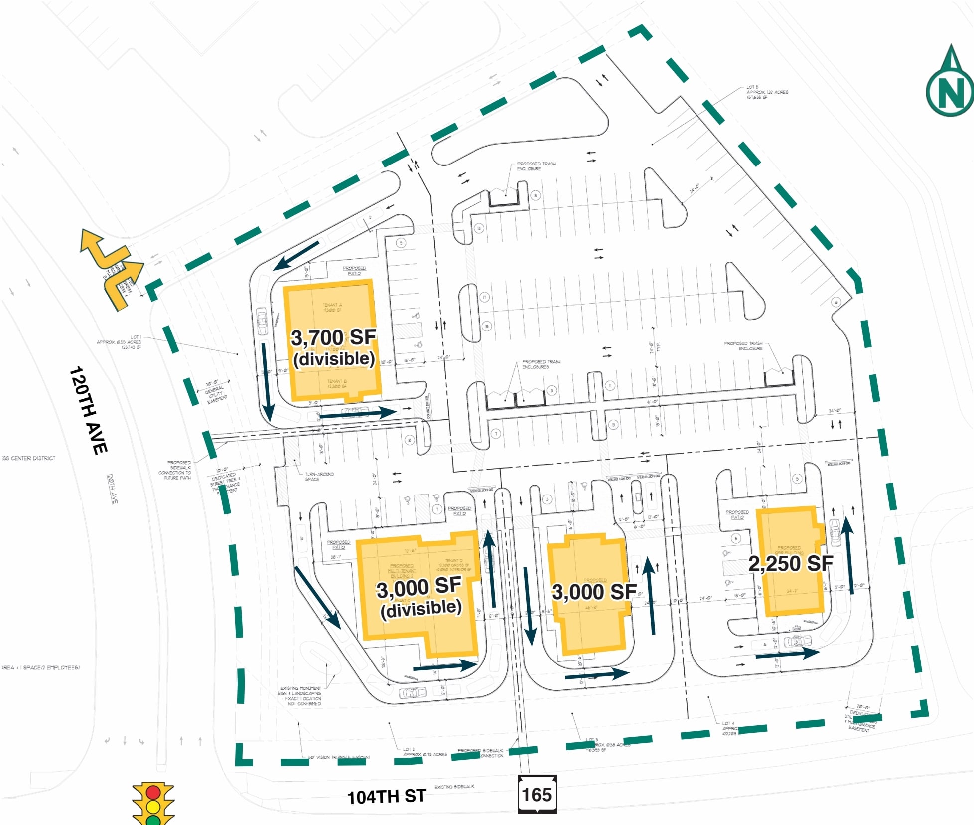 I-94 & Hwy 165, Pleasant Prairie, WI à louer Plan de site– Image 1 sur 1