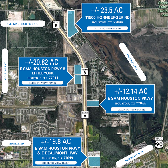 11500 Hornberger Rd, Houston, TX à vendre - Aérien – Image 2 sur 3