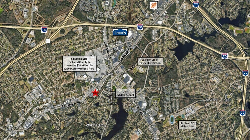 6830 Two Notch Rd, Columbia, SC à vendre - Photo de l’immeuble – Image 2 sur 5