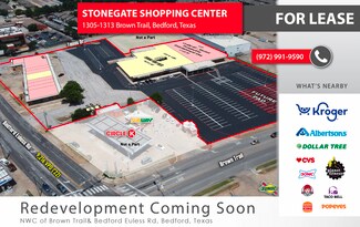Plus de détails pour 1301-1313 Brown Trl, Bedford, TX - Local commercial à louer