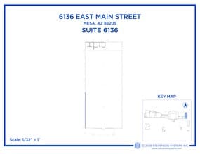 6016-6036 E Main St, Mesa, AZ à louer Plan de site– Image 1 sur 1