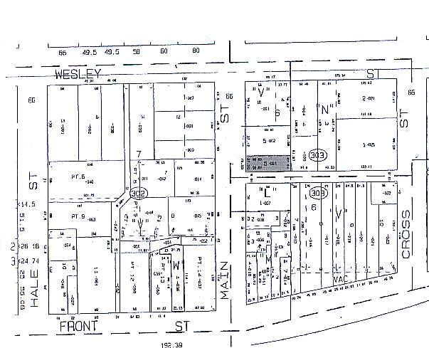 125-127 N Main St, Wheaton, IL à vendre - Plan cadastral – Image 2 sur 2