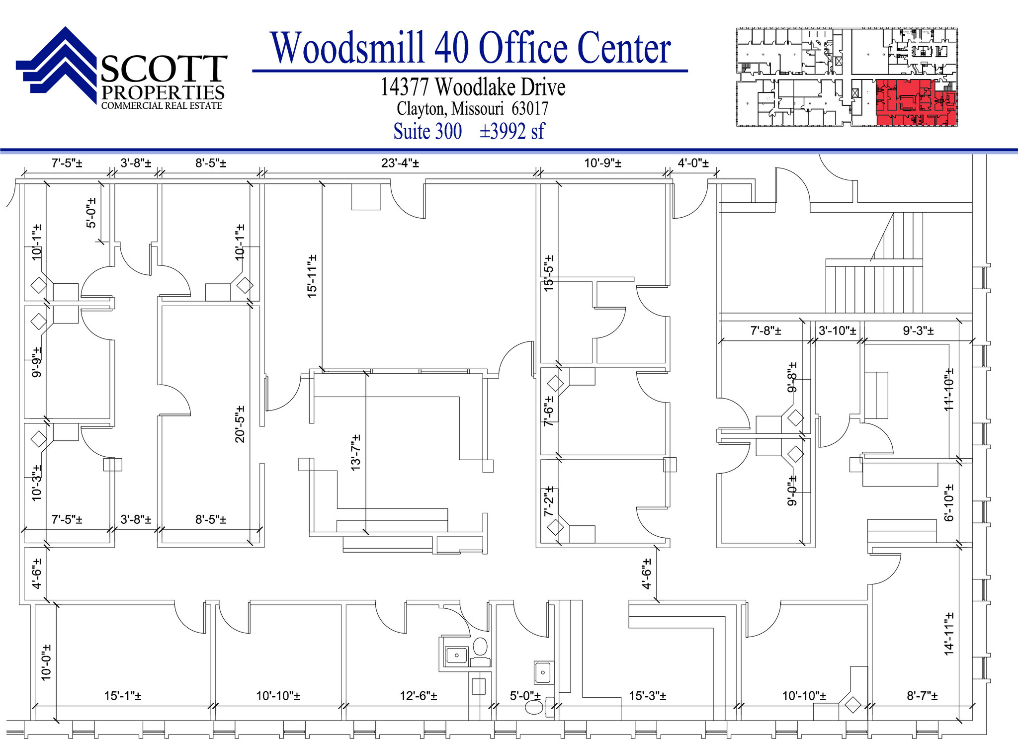 14377 Woodlake Dr, Chesterfield, MO à louer Photo de l’immeuble– Image 1 sur 20