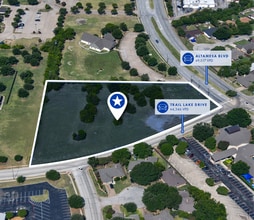 7001 Trail Lake Dr, Fort Worth, TX - Vue aérienne vue de carte - Image1