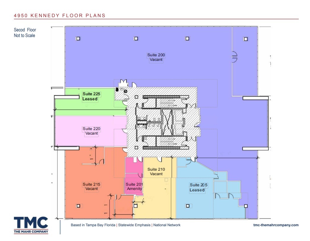 4950 W Kennedy Blvd, Tampa, FL à louer Plan d’étage– Image 1 sur 1